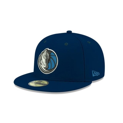 Blue Dallas Mavericks Hat - New Era NBA Team Color 59FIFTY Fitted Caps USA0154286